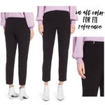 Halogen Grey Plaid Slim Fit Ankle Pants Photo 9