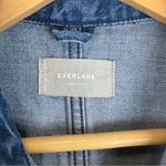 Everlane The Supersoft Jean Coveral Women's Size 8 Denim Blue Short Sleeve Photo 5