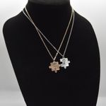 Couples King and Queen Necklaces Gold Photo 2