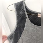 Pink Rose Y2K Vintage Muscle Tank Top Small Faux Leather Trim High Low Flowy Athleisure Photo 2