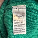 Gap Shaker Stitch Crewneck Deluxe Green Knit Sweater Women's Small Photo 2