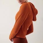 Athleta Flurry Seamless Hoodie in Foliage Orange, Small Photo 2