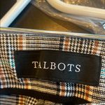 Talbots Plaid Trousers with Button Detail Chatham detail size 10 Photo 2