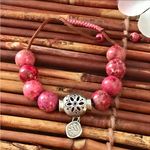 Silpada  Jasper & Cord Bracelet. Sliding clasp. Photo 0