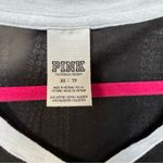 PINK - Victoria's Secret ❤️PINK Victoria’s secret long sleeve black & white rhinestone XS CLEARANCE Photo 3