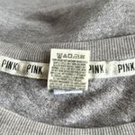 PINK - Victoria's Secret Victoria’s Secret Pink Gray Black Palm Trees Sweatshirt Dog Logo Small Photo 6