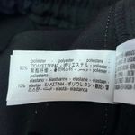 ZARA Women's Black Striped High Waist Drawstring Trousers Sweatpants Size S Photo 5