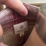 AG Adriano Goldschmied Plaid Jacket in Red and Cream Photo 5