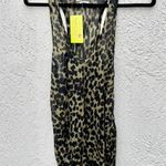 Isabel Marant Etoile Leopard Cameron Tank Skirt Set Black Womens Top US6 Skirt 8 Size M Photo 3