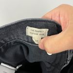 Madewell Size 29 Black Perfect Vintage Jeans Photo 8