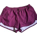 Old Navy  Burgundy Athletic Shorts with Pink Accents Photo 0