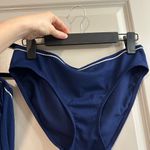 Panache  Navy Blue Tankini with White Accents Photo 2
