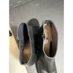 Loeffler Randall  Black Smooth Leather‎ Block Heel Ankle Boots Size 8.5 Photo 7