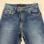 ZOOMP Brazilian Miss America Boot Cut Fringe Stretch Jeans Size 38 (~US Size 4) Blue Photo 7