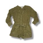 Joie  Bosworth Linen Romper Jumpsuit XS‎ Photo 3