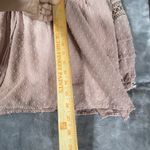 Indigo Soul Babydoll Top Shirt Women 2XL Pink Swiss Dot Summer Fairy Earthy Boho Size undefined Photo 6