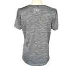 Under Armour loose charcoal gray heather short sleeve crewneck t-shirt medium Photo 3