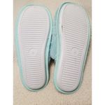 Ellen Tracy  Women's Faux Fur Slip-On Slide Slippers Mint Green Size 9 Photo 2