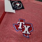 Antigua  Texas Rangers Red Rally Qtr Zip Pullover Photo 3