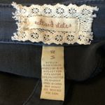 Altar'd State  Size S Mini Skirt Dark Navy Blue Button Front Stretch Photo 4