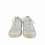 Nike  Court Vision Low White Blue Lace up Low Top Athletic Sneakers Shoes Sz 7.5 Photo 1