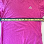 Adidas climalite workout short sleeve performance athletic tee pink small Photo 5