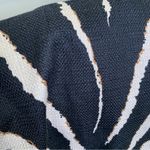 Loft Ann Taylor  Black Tan Animal Print Shift Dress Petite Size 00 Photo 10