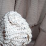 Free People Womens Pullover Sweater Ivory Cold Shoulder V Neck Ribbed Fringe S Photo 5