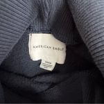American Eagle Navy Blue Turtleneck Sweatshirt Photo 3