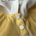 Lacoste Made in France Yellow Stripes Sleeveless Polo Photo 6