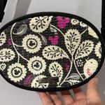 Disney Park Vera Bradley Birds and Flowers Sequined Cross Body Bag Small Black D Photo 4
