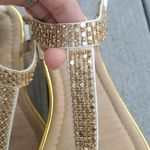 White Mountain  Bedazzled T-Trap Sandals with Cushion Sole Photo 4