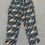 J.Crew Collection Giraffes Pajama Pant AQ641 Silk Lounge Animal Print 4 Photo 1
