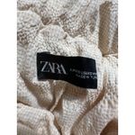 ZARA  Yellow White Cottagecore Bubble Mini Skirt Size XS Photo 2