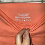 Yogalicious  Lux Everyday 5” Shorts Women's Size XS Coral Pink Photo 2