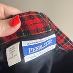 Pendleton  Red and Black Knee-Length Pencil Skirt size 8 Photo 9