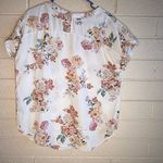 Buffalo David Bitton  Floral Blouse in Cream and Pink Photo 1