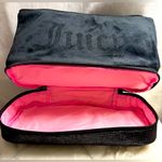 Juicy Couture NEW Black Bling Felt Cosmetics Bag Photo 7