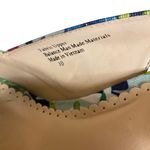 Kelly & Katie  Floral Open Toe heels Size 10 colorful bow girly bright sling back Photo 1