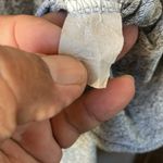 Pinc Women's Textured Gray hooded Sweater dress 1x Photo 3