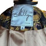 Milly  Wool Blend‎ Tan Ruffled Jacket Sz 6 Photo 5