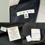 CAbi Carwash Flapper Dress 6 Black Empire Waist Photo 8