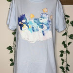 Sanrio Hello Kitty & Friends X Care Bears by Sparkly Oversized Graphic Tee Photo 0