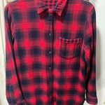 Madewell Flannel Ex Boyfriend Shirt Albion Plaid Photo 3
