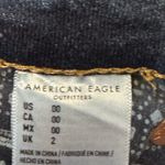 American Eagle  Outfitters Women's Distressed Dark Blue Jean Shorts Photo 4