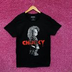 Urban Outfitters Chucky Black and White Portrait Tshirt size medium Photo 0