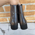 Luca Grossi suede patent leather boots 38.5 Black Size 8.5 Photo 6