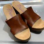 blowfish  wedges Brown EUC Photo 0