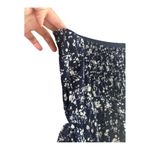 Altar'd State Altar’d State Navy Blue Floral Wrap Waist Mini Dress // Size Medium Photo 4