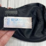 Lily Of France 90s Vintage  Black Satin Strapless Bra 36C Photo 3